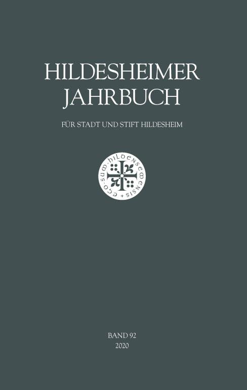 Cover-Bild Hildesheimer Jahrbuch für Stadt und Stift Hildesheim Band 92/2020