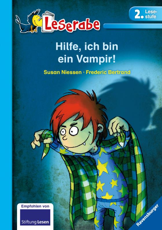 Cover-Bild Hilfe, ich bin ein Vampir! - Leserabe 2. Klasse - Erstlesebuch für Kinder ab 7 Jahren