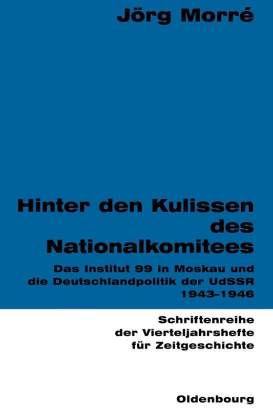 Cover-Bild Hinter den Kulissen des Nationalkomitees