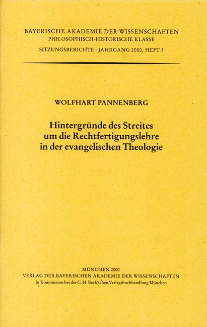 Cover-Bild Hintergründe des Streites um die Rechtfertigungslehre in der evangelischen Theologie