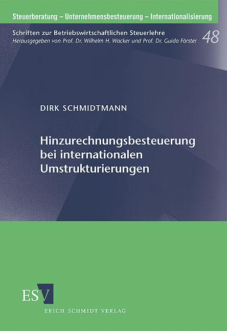 Cover-Bild Hinzurechnungsbesteuerung bei internationalen Umstrukturierungen