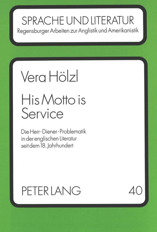 Cover-Bild His Motto is Service