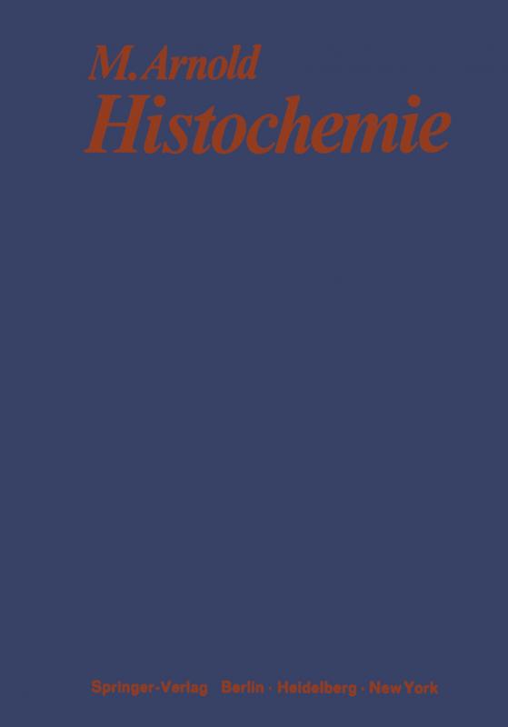 Cover-Bild Histochemie
