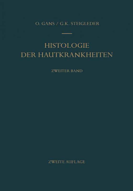 Cover-Bild Histologie der Hautkrankheiten