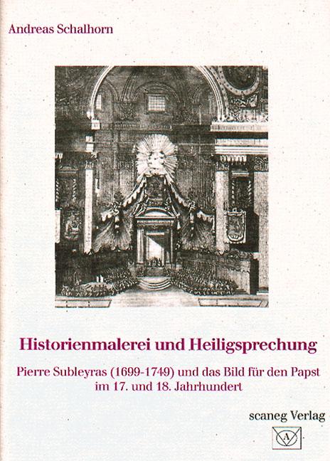 Cover-Bild Historienmalerei und Heiligsprechung
