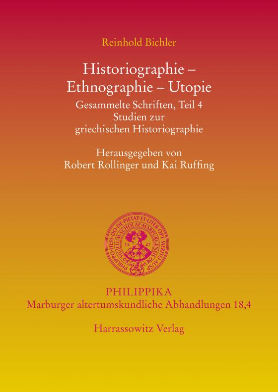Cover-Bild Historiographie, Ethnographie, Utopie