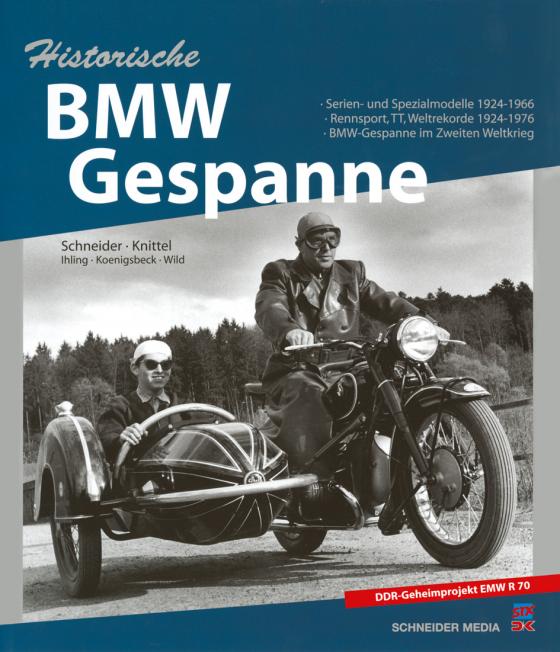 Cover-Bild Historische BMW-Gespanne