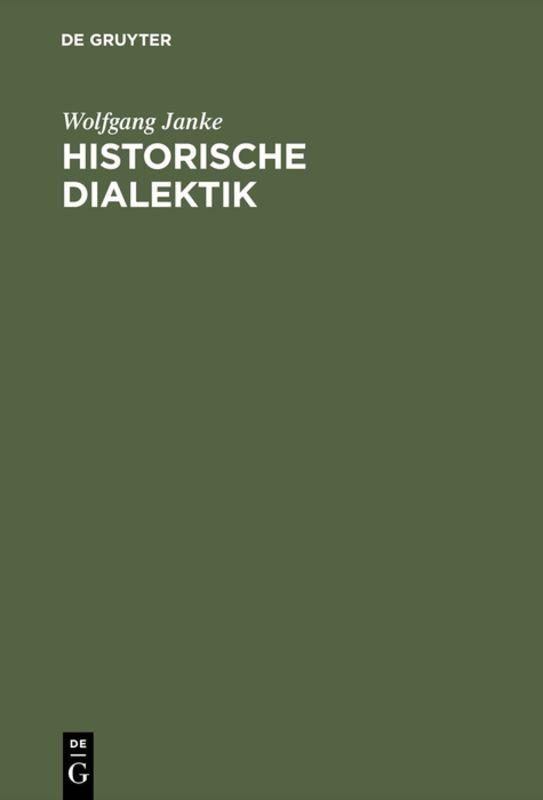 Cover-Bild Historische Dialektik