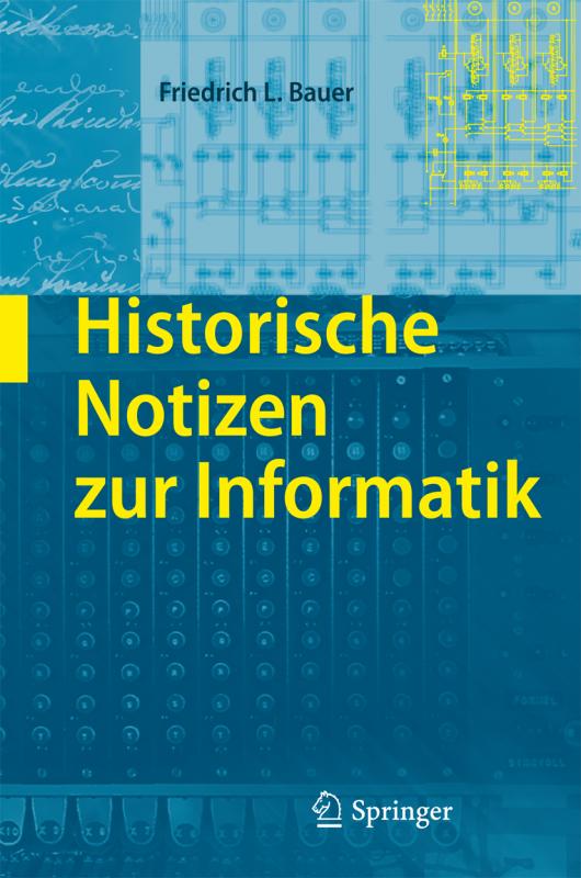 Cover-Bild Historische Notizen zur Informatik