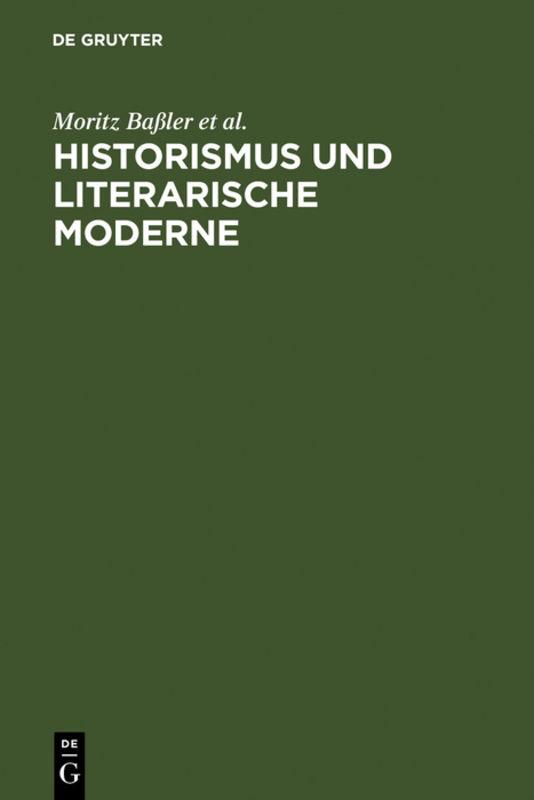 Cover-Bild Historismus und literarische Moderne