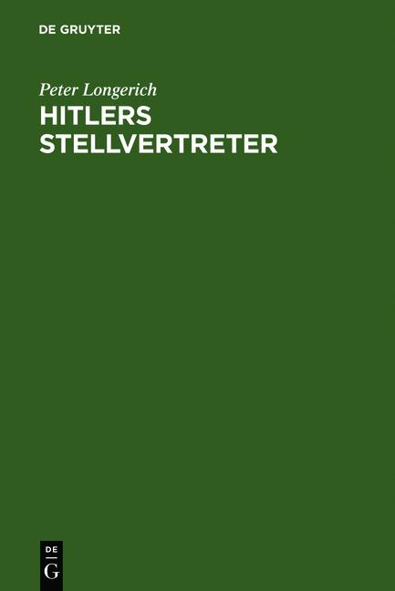 Cover-Bild Hitlers Stellvertreter