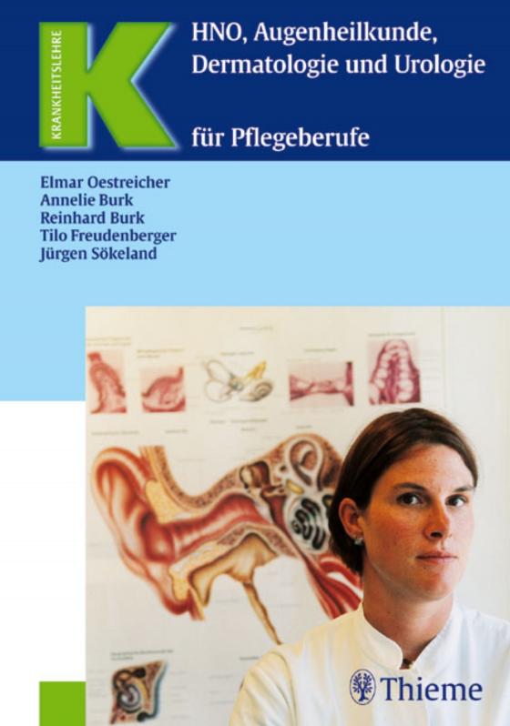 Cover-Bild HNO, Augenheilkunde, Dermatologie und Urologie für Pflegeberufe