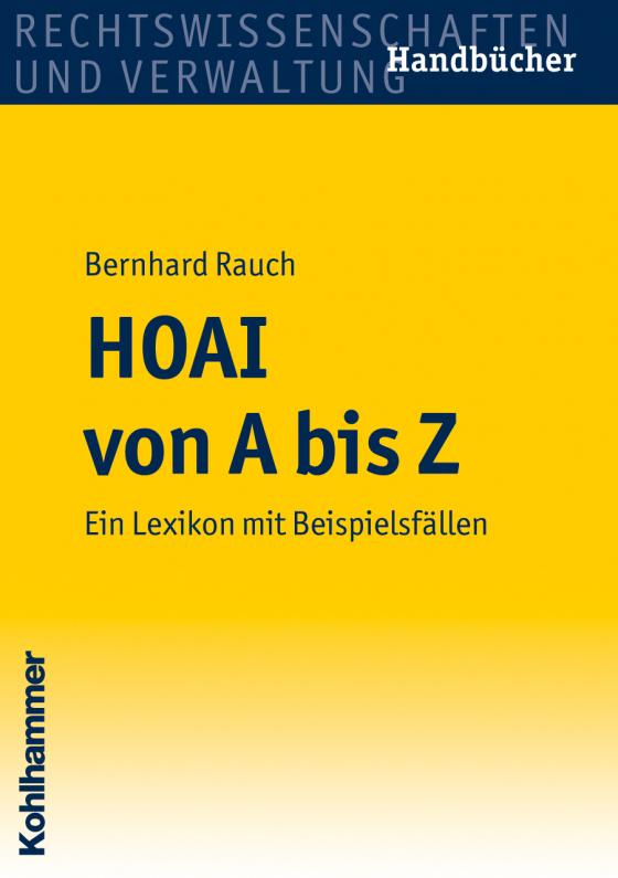 Cover-Bild HOAI von A bis Z