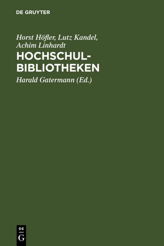 Cover-Bild HochschulBibliotheken