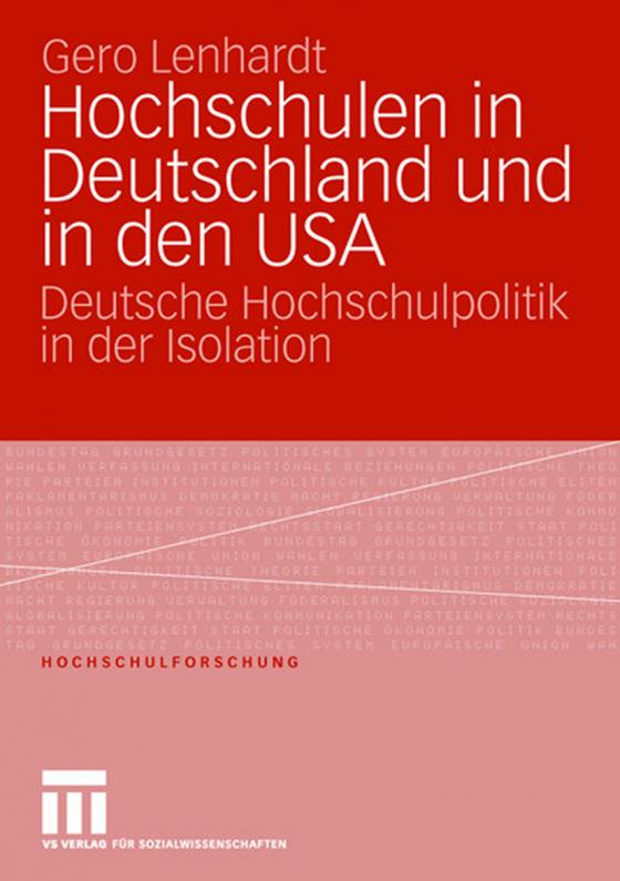 Cover-Bild Hochschulen in Deutschland und in den USA