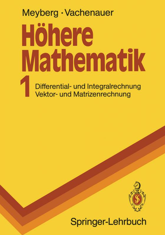 Cover-Bild Höhere Mathematik 1