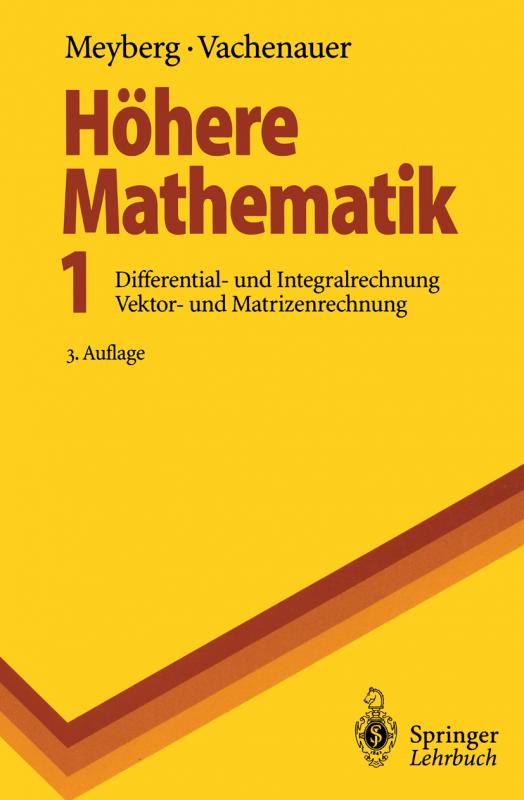 Cover-Bild Höhere Mathematik 1