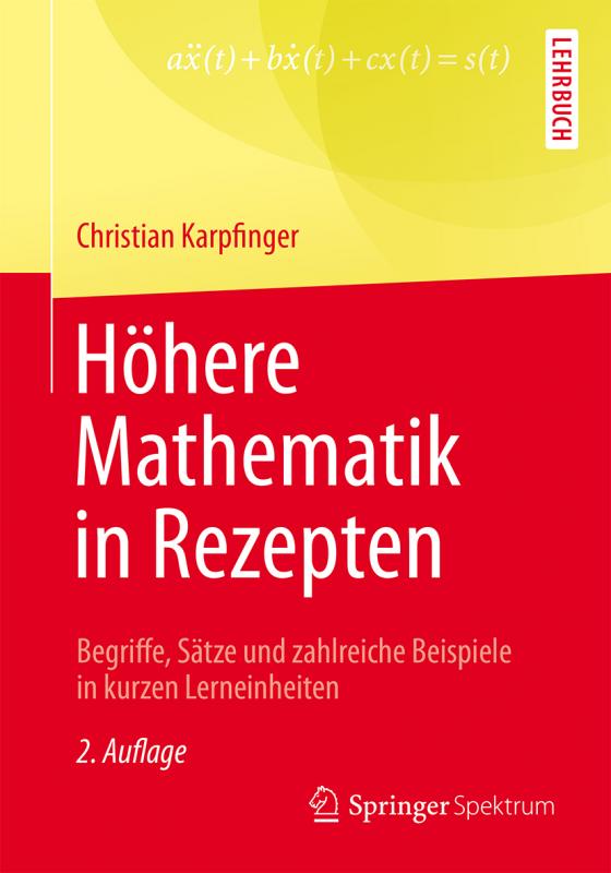 Cover-Bild Höhere Mathematik in Rezepten