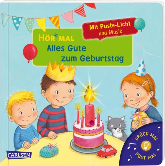 Cover-Bild Hör mal (Soundbuch): Mach mit - Pust aus: Alles Gute zum Geburtstag