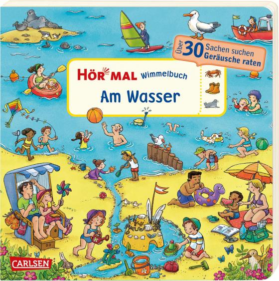 Cover-Bild Hör mal (Soundbuch): Wimmelbuch: Am Wasser