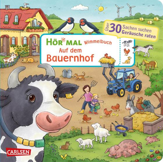 Cover-Bild Hör mal (Soundbuch): Wimmelbuch: Auf dem Bauernhof