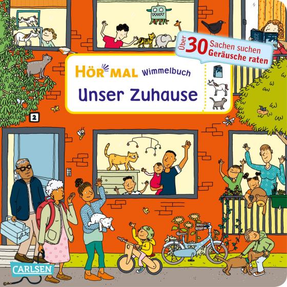 Cover-Bild Hör mal (Soundbuch): Wimmelbuch: Unser Zuhause