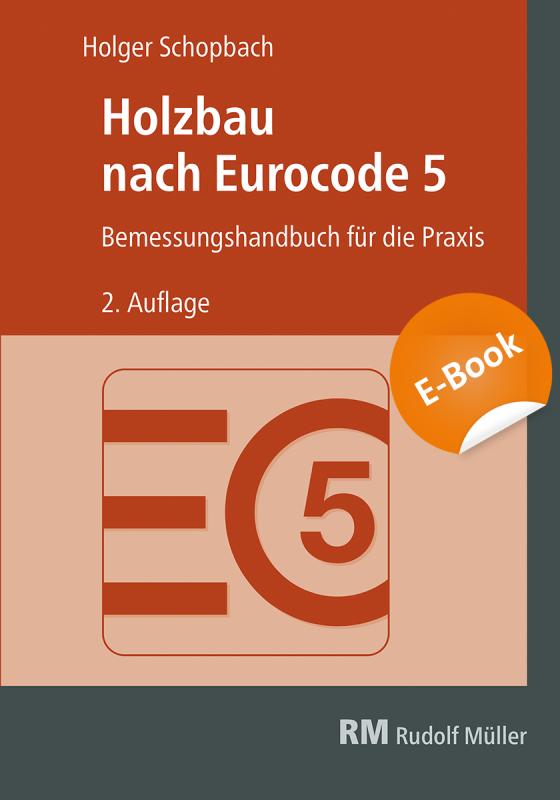 Cover-Bild Holzbau nach Eurocode 5 - E-Book (PDF), 2. Auflage
