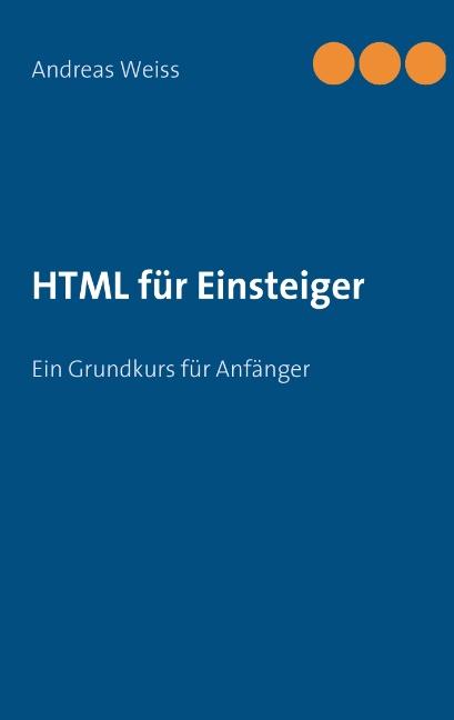 Cover-Bild HTML für Einsteiger