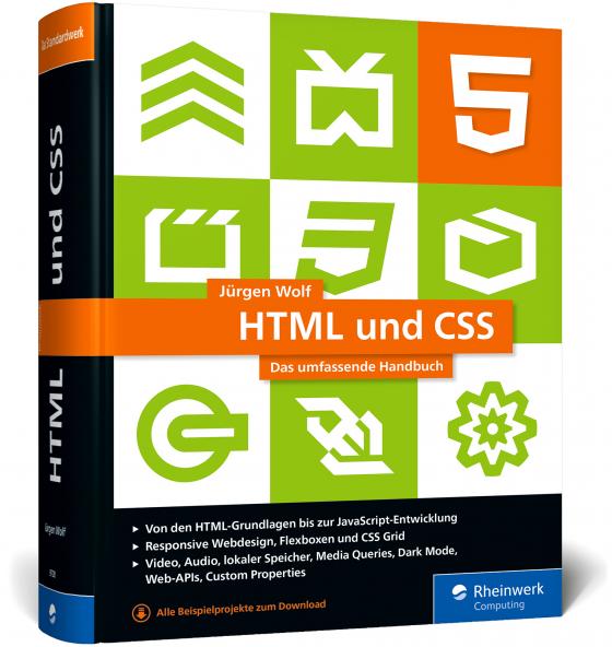 Cover-Bild HTML und CSS