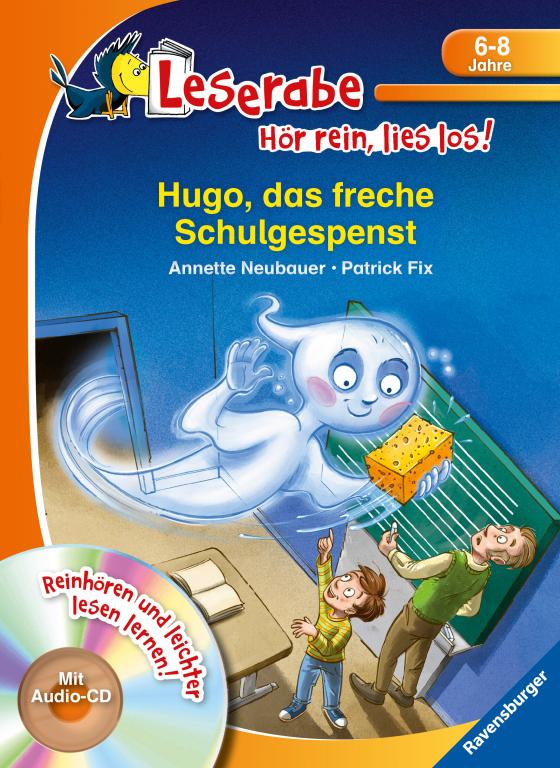 Cover-Bild Hugo, das freche Schulgespenst - Leserabe ab 1. Klasse - Erstlesebuch für Kinder ab 6 Jahren