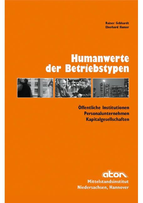 Cover-Bild Humanwerte der Betriebstypen