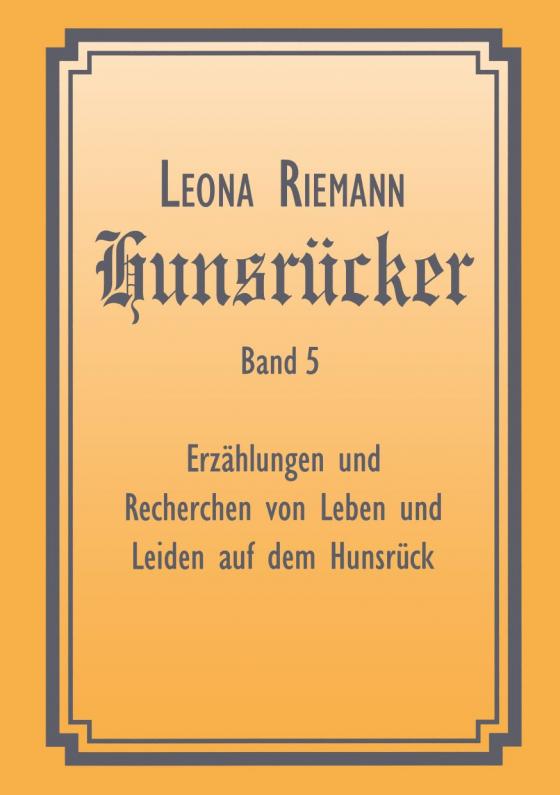 Cover-Bild Hunsrücker Band 5
