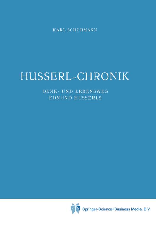 Cover-Bild Husserl-Chronik