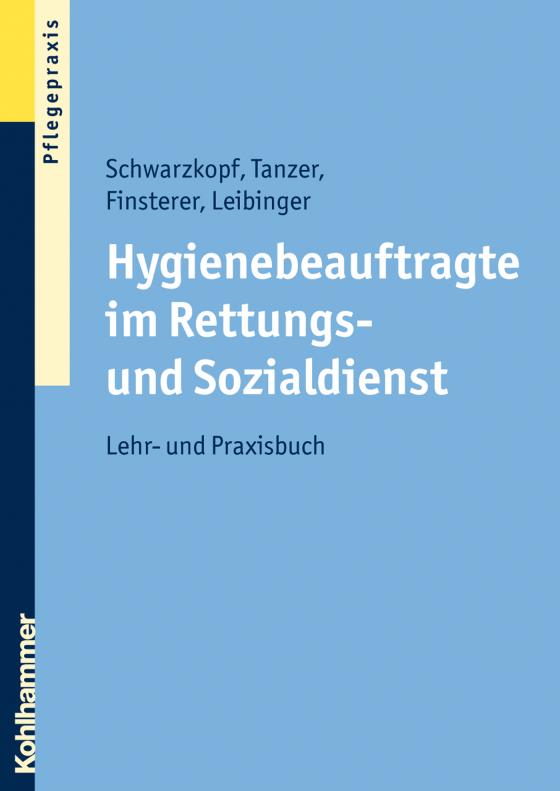Cover-Bild Hygienebeauftragte im Rettungs- und Sozialdienst