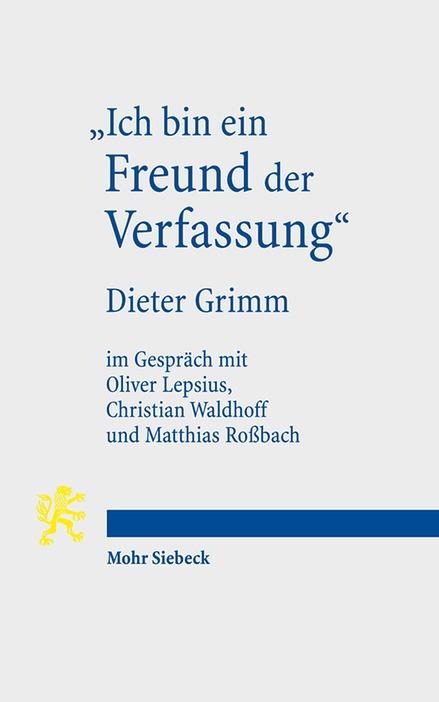 Cover-Bild "Ich bin ein Freund der Verfassung"