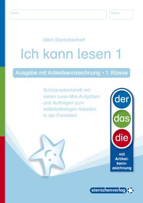 Cover-Bild Ich kann lesen 1 - Ausgabe mit Artikelkennzeichnung (DaZ) - 1. Klasse