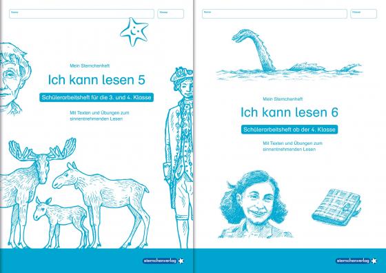 Cover-Bild Ich kann lesen 5 und 6 - im Set - 2 Schülerarbeitshefte 3. und 4. Klasse