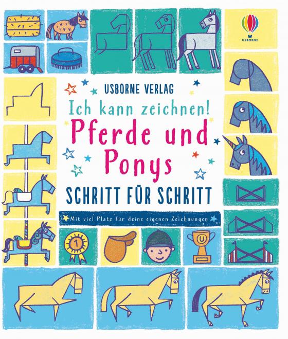 Cover-Bild Ich kann zeichnen! Pferde und Ponys - Schritt für Schritt