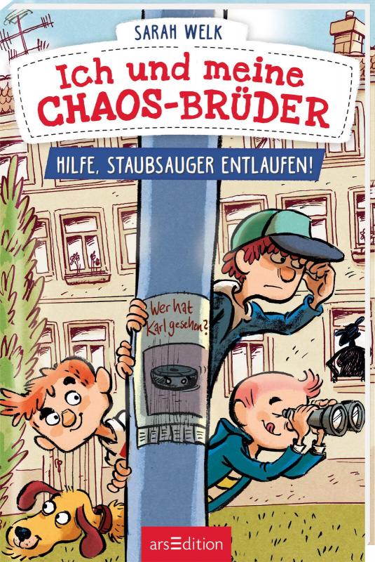 Cover-Bild Ich und meine Chaos-Brüder – Hilfe, Staubsauger entlaufen! (Ich und meine Chaos-Brüder 2)