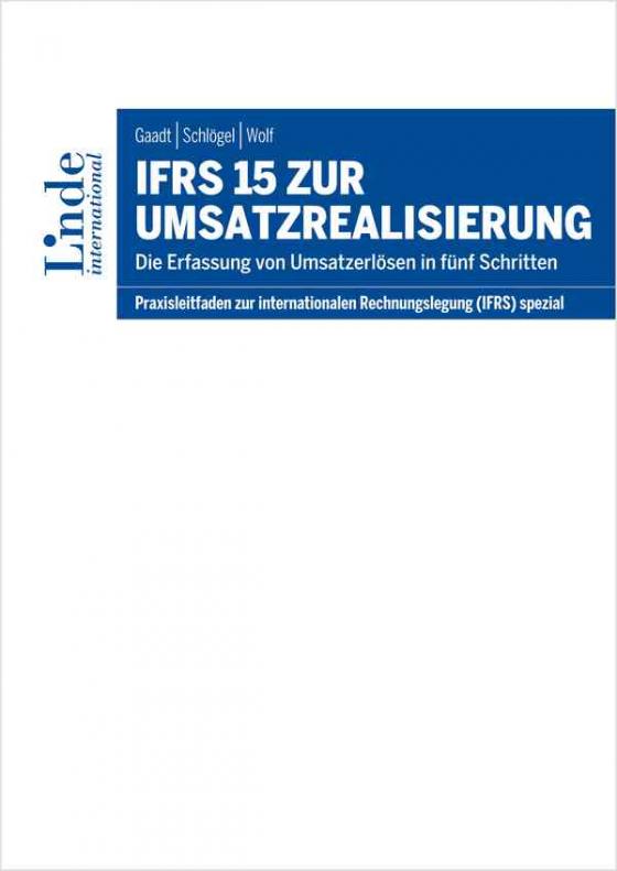 Cover-Bild IFRS 15 zur Umsatzrealisierung