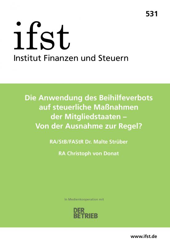 Cover-Bild ifst-Schrift 531