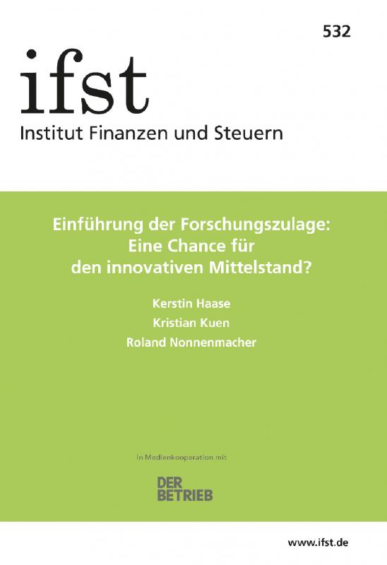 Cover-Bild ifst-Schrift 532