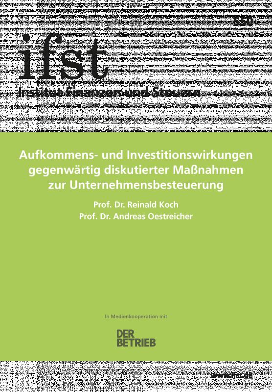 Cover-Bild ifst-Schrift 550