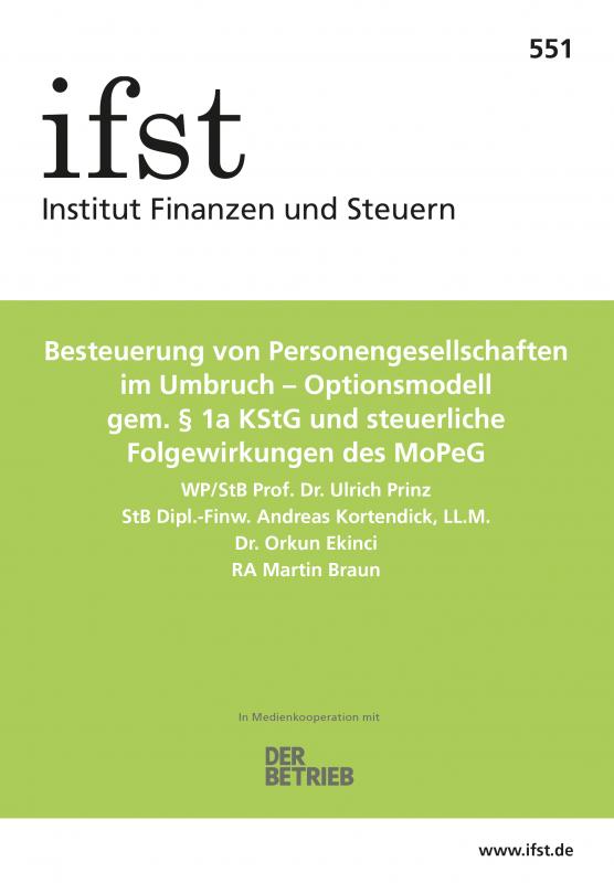 Cover-Bild ifst-Schrift 551