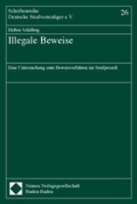 Cover-Bild Illegale Beweise