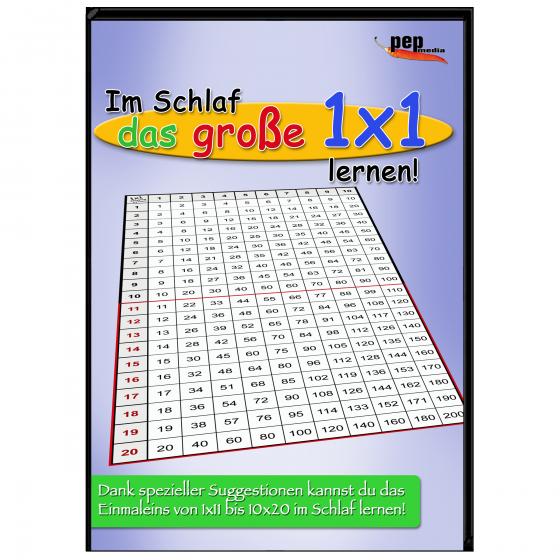 Cover-Bild Im Schlaf das große 1x1 lernen!