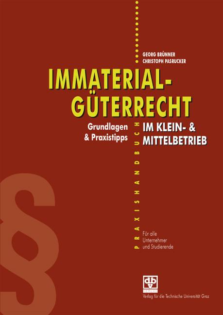 Cover-Bild Immaterialgüterrecht im Klein- & Mittelbetrieb