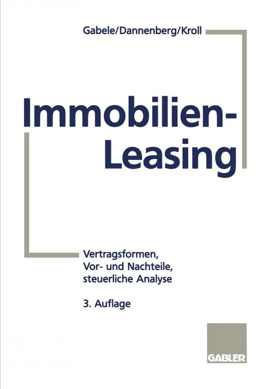 Cover-Bild Immobilien-Leasing