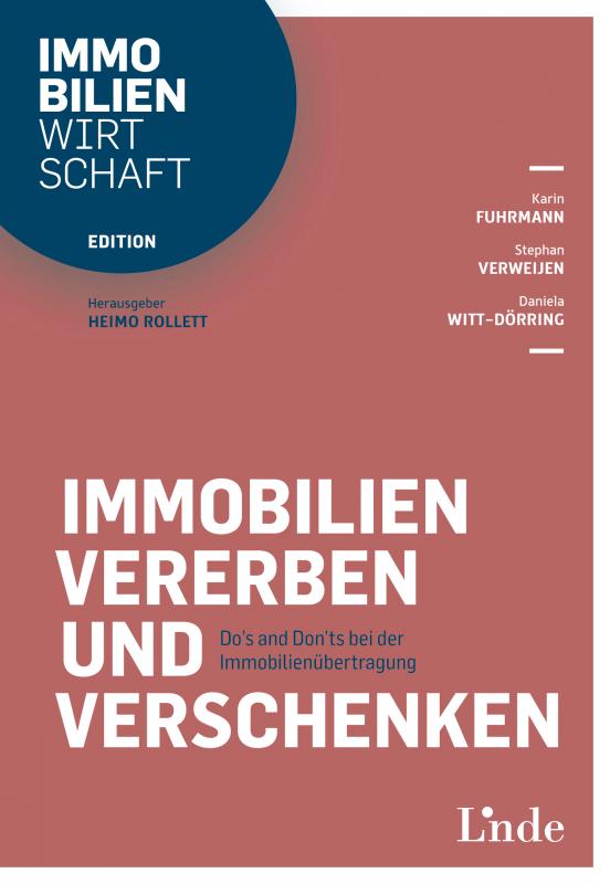 Cover-Bild Immobilien vererben und verschenken