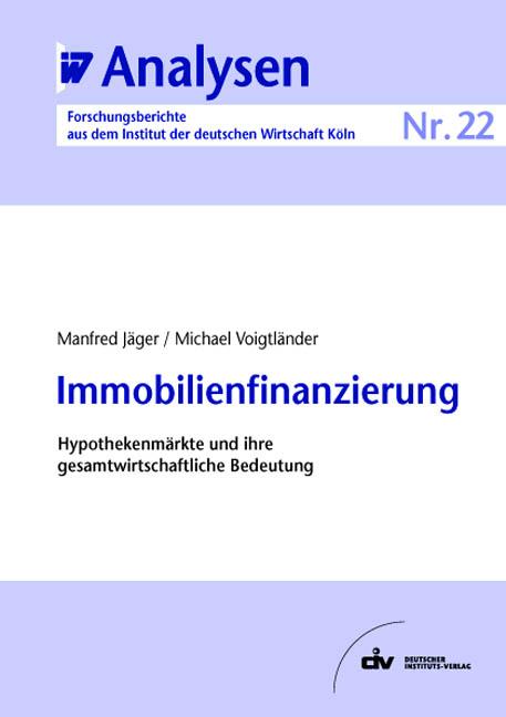 Cover-Bild Immobilienfinanzierung